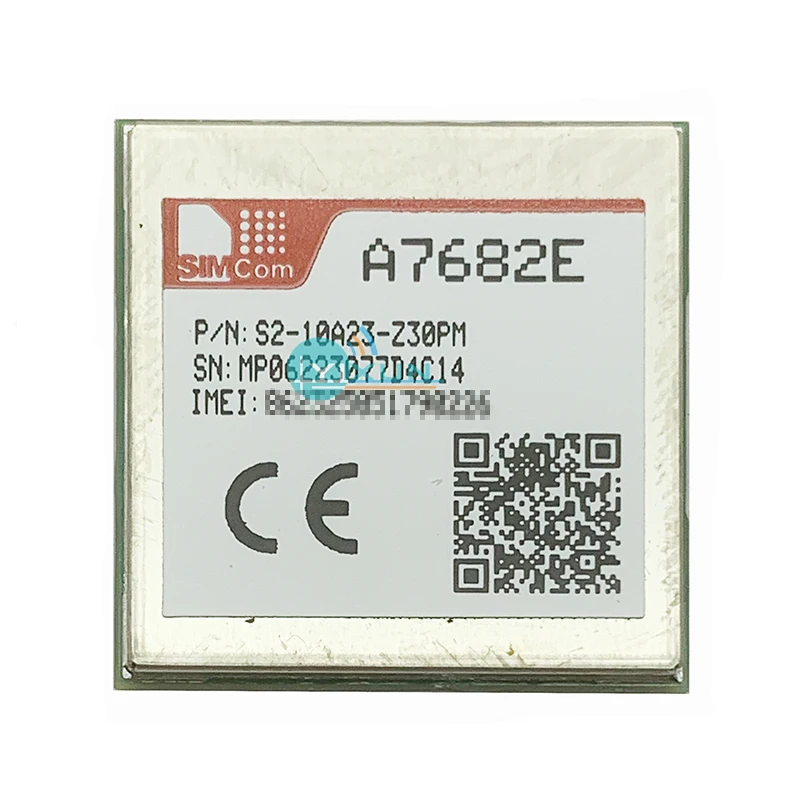 Módulo SIMCOM LTE Cat1, Banda A7682E, B1, B3, B5, B7, B8, B20, GSM, GPRS, EDGE, 900, 1800MHz, Compatível com SIM800C, SIM868