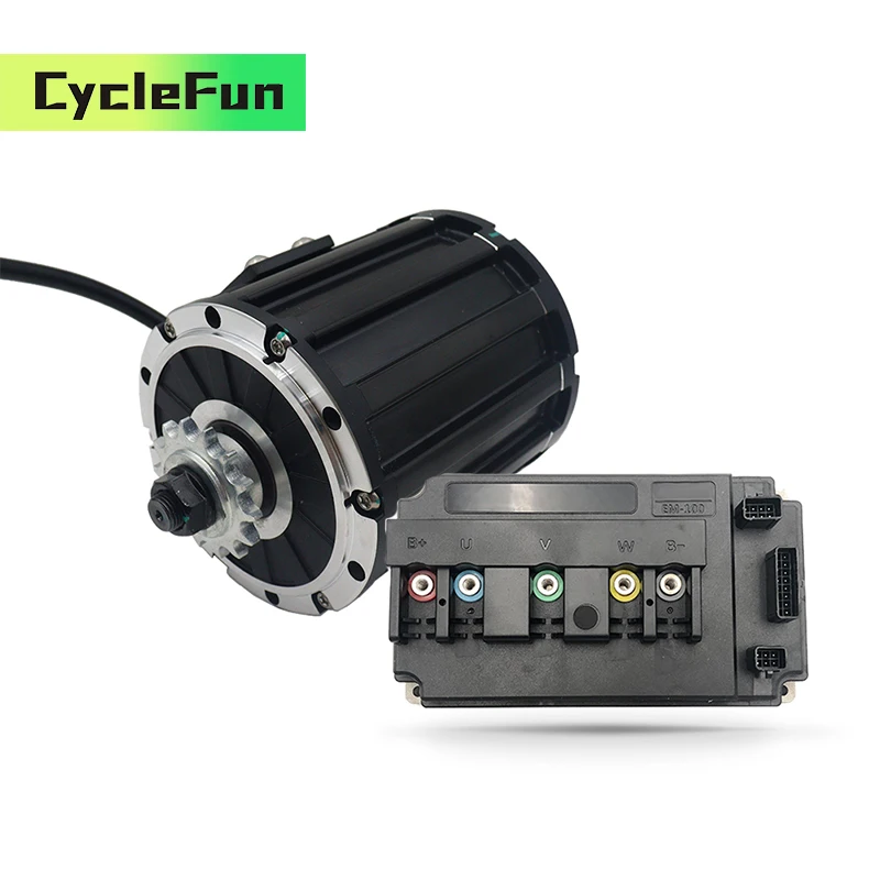 

QS120 2 кВт, 72 В, PMSM, двигатель со средним приводом, 4600 об/мин, 70 часов, датчик Холла, ремень или звездочка с контроллером VOTOL EM100, электрический мотоцикл