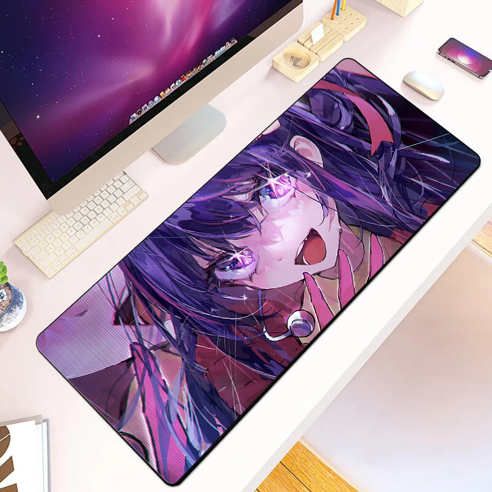Anime Beautiful Girl Hoshino Mousepad HD Printing Computer Gamer Locking Edge Non-slip Mouse Pad XXL90x40cm Keyboard PC Desk Pad