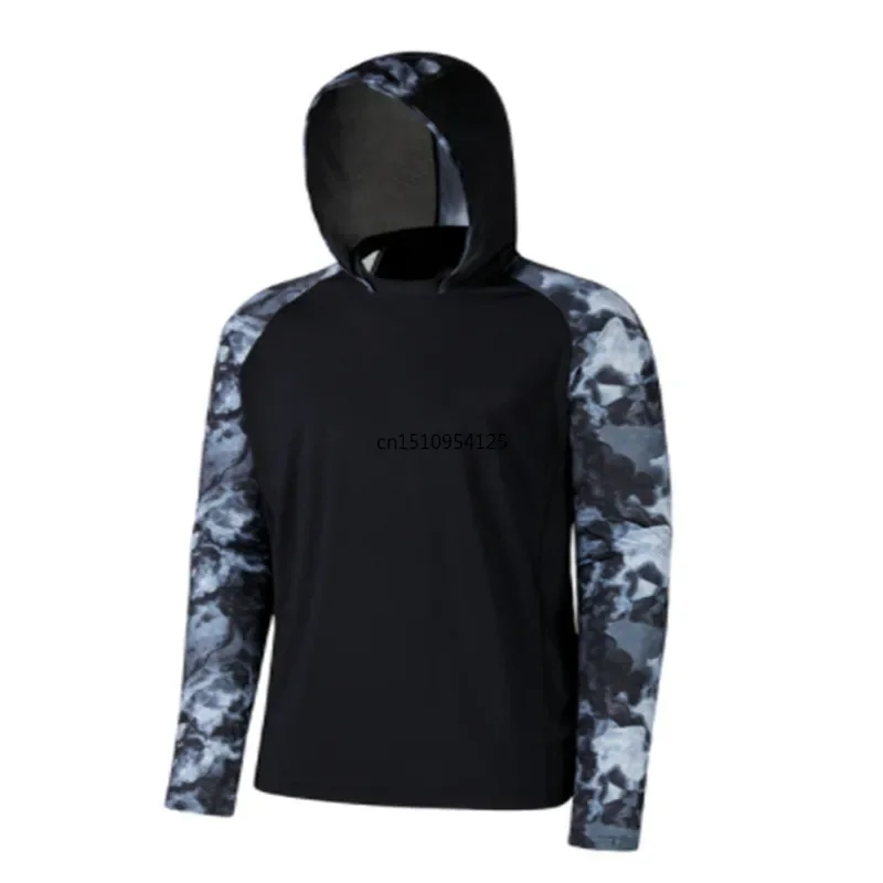 

Hoodies For Men Quick Drying Sun Protection Fishing Shirts 2025 Latest Fishing Clothing Anti-UV Lightweight Fishing Jerseys