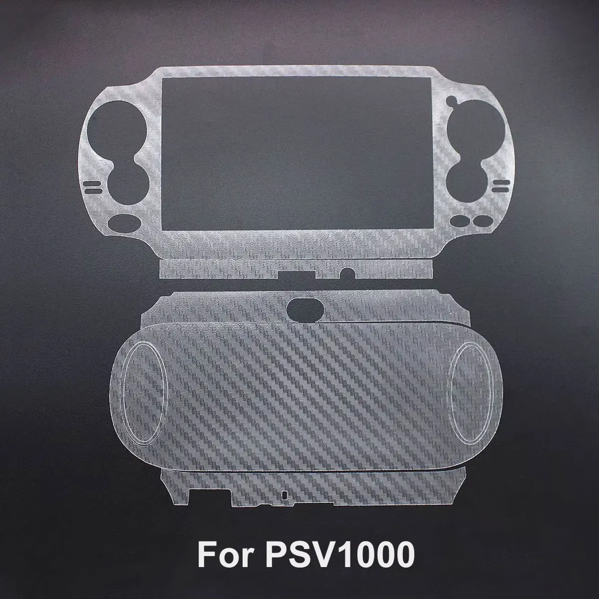 JCD For PSV1000 PSV2000 Carbon Fiber Vinyl Skin Sticker Protector Flim For PSP1000 PSP2000 PSP3000 PSPGO