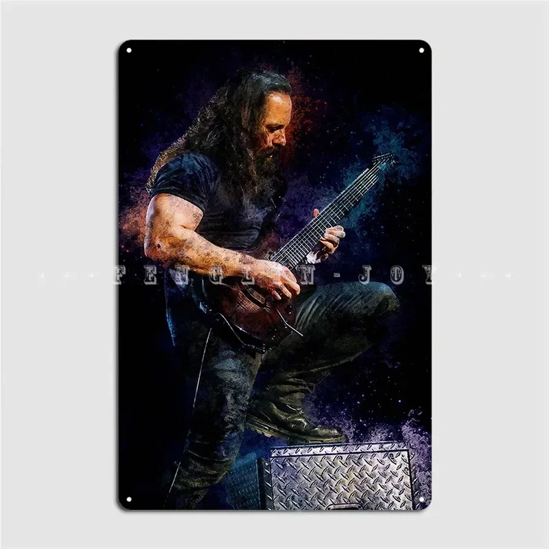 John Peter Petrucci Metal Sign Plaques Personalized Kitchen Wall Mural Tin Sign Posters