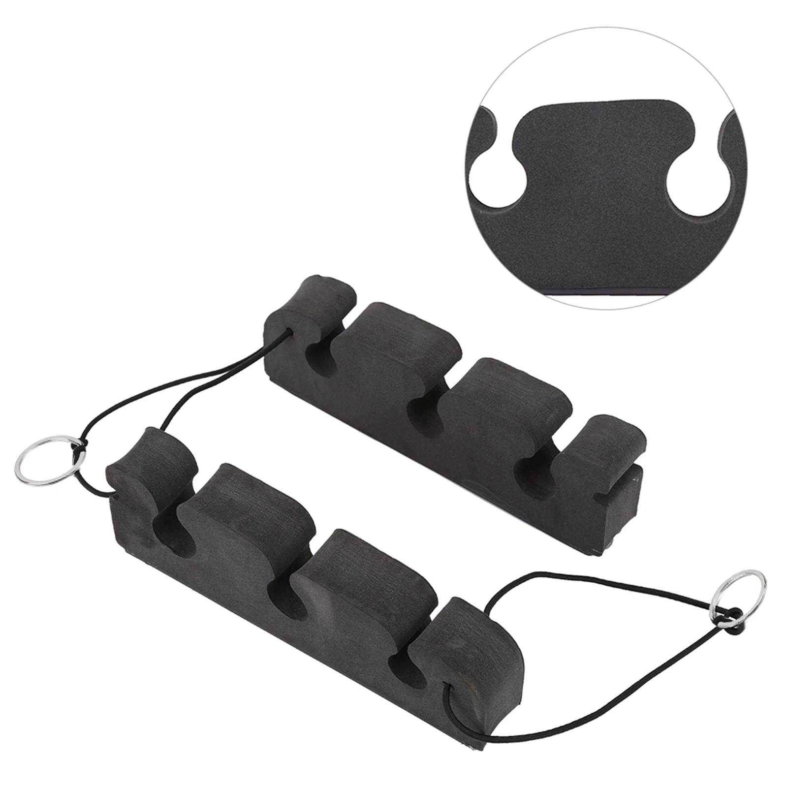 Imagem -04 - Portátil Densidade Magnética Espuma Voar Pesca Rod Suporte Car Pole Stand Rack Pcs