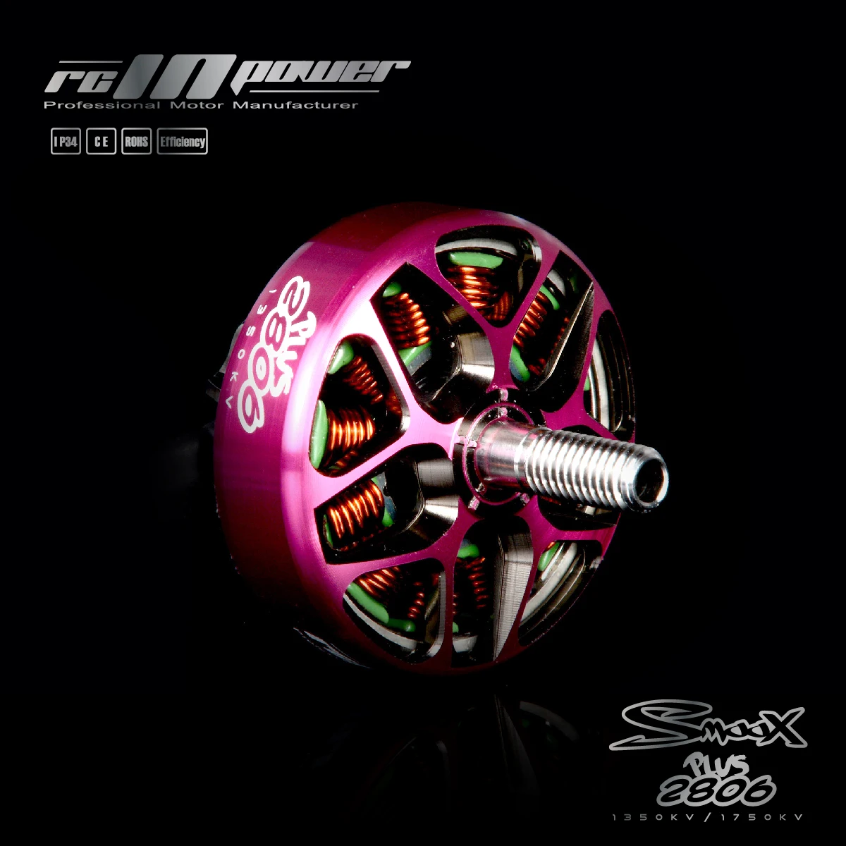 Rcinpower SmooX 2806 Plus Brushless Motor 1350kv 1750kv 7 inch FPV Long Range Racing Freestyle RC Frame Props