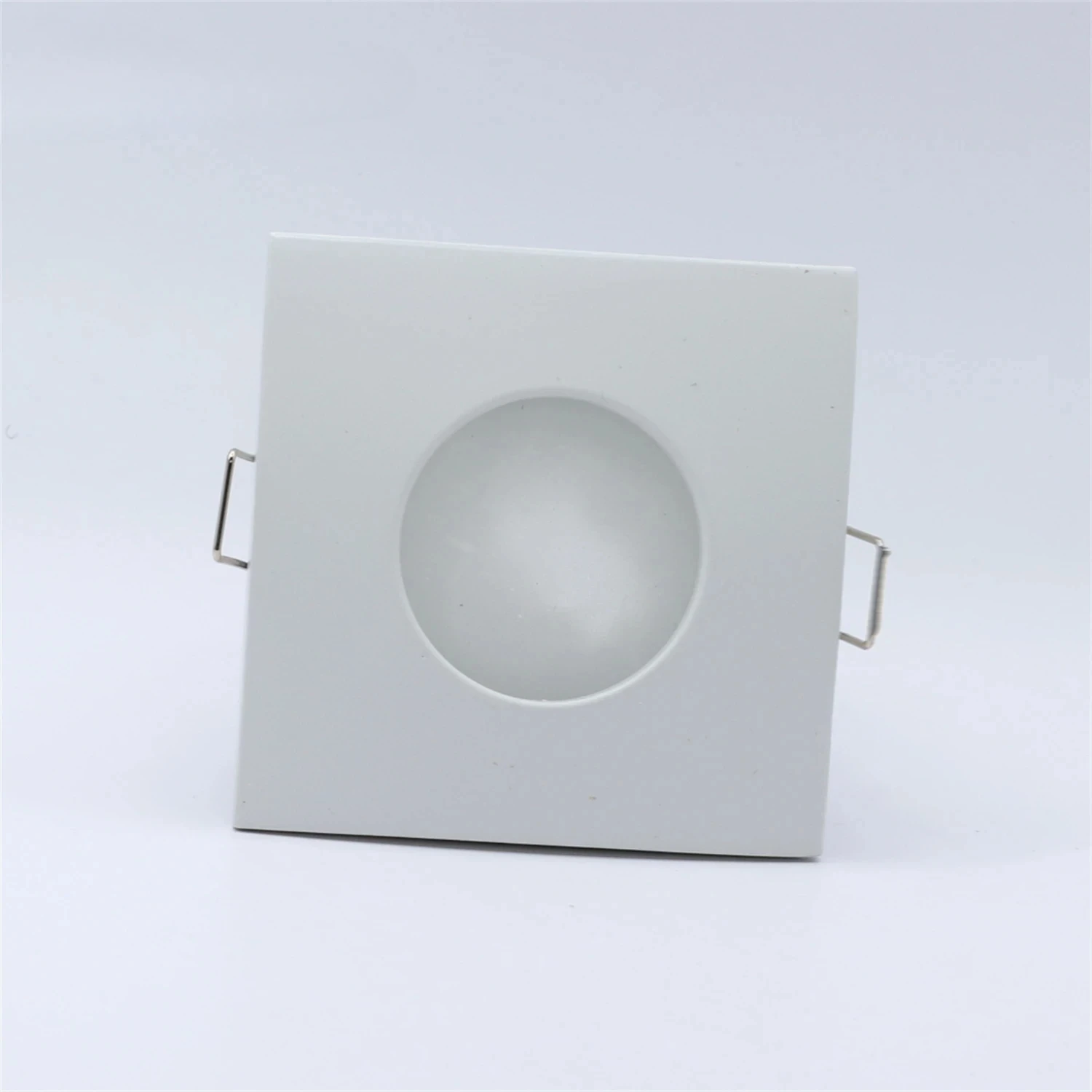 

Chrome Satin Nickel White Recessed Light Fitting GU10 MR16 GU5.3 Cut Out 70mm Fixture Frame