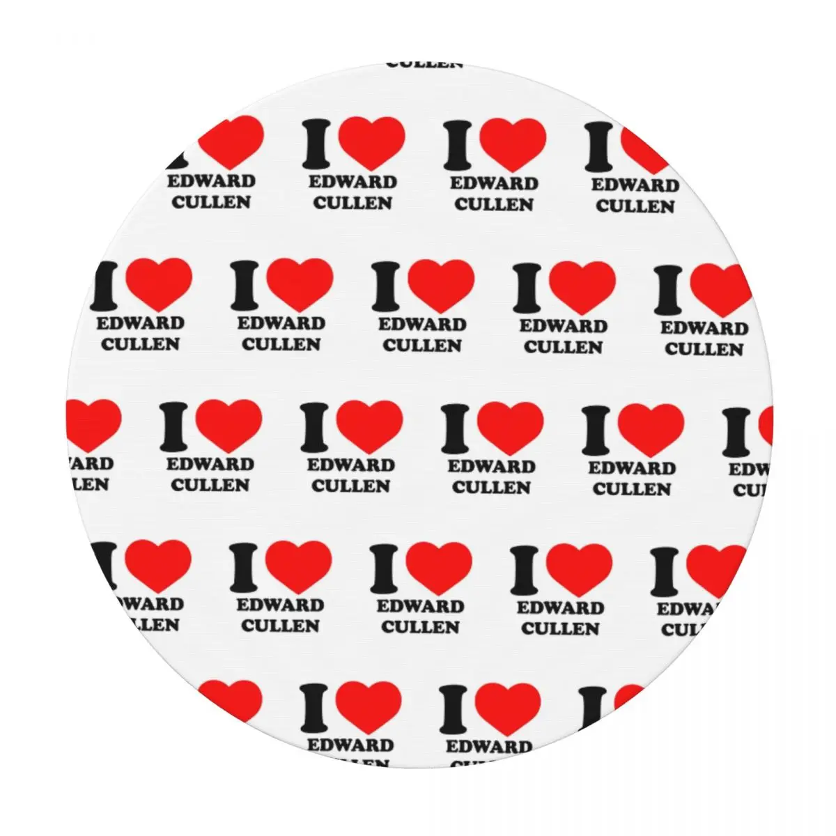 Edward Cullen Twilight Waterproof Round Tablecloth Oilproof Table Cloth for Kitchen Events Dining Table Cover