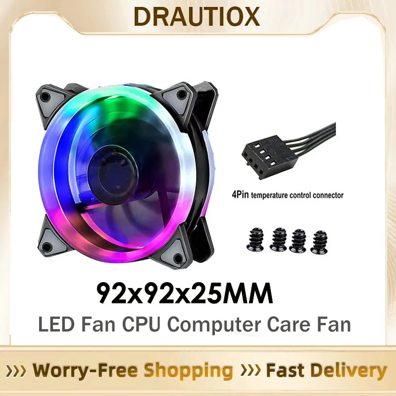 9Cm 92Mm Led Fan 90… - image