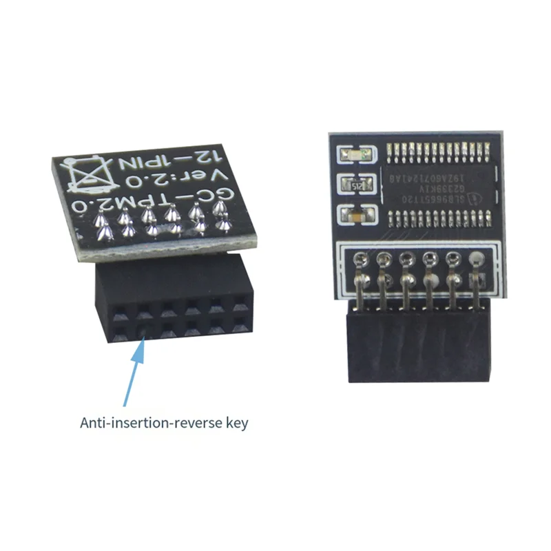 TA-TPM 2.0 Encrypted Security Module Replacement Parts For Gigabyte Motherboards Win11- LPC-12PIN Card Module