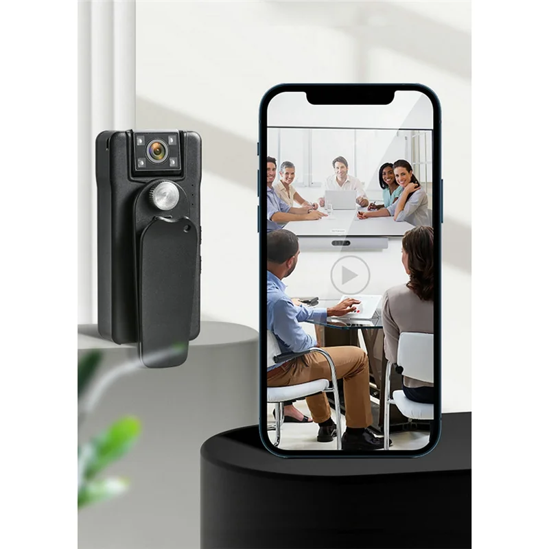 

ABZZ-A50 1080P Mini Digital Camera Wifi Remote Control 150 Degree Wide Angle Rotating Lens Sports Car DV With Rotating Clip