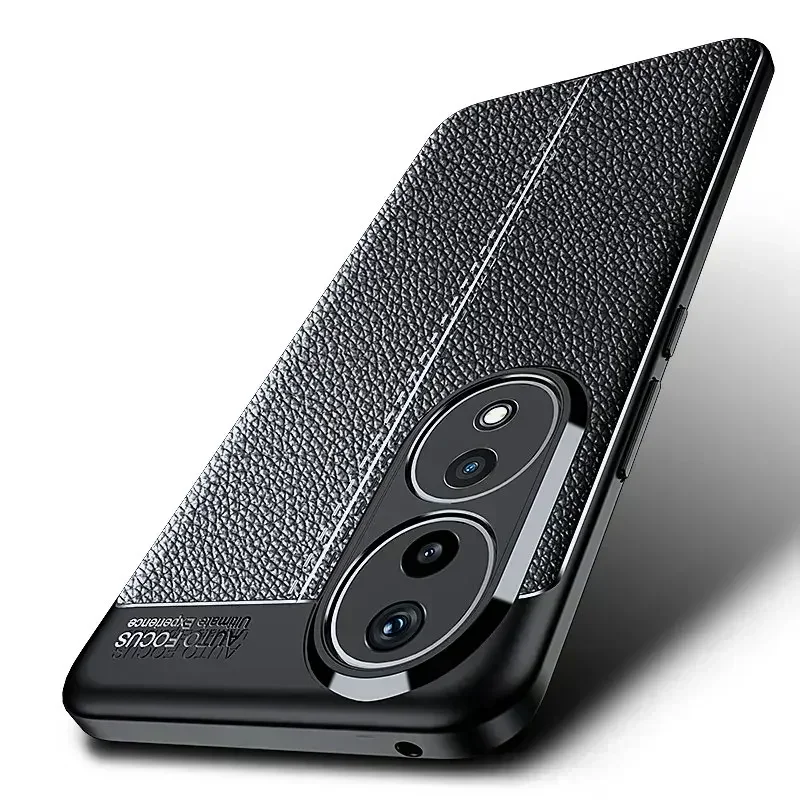 Honor 90 케이스, Honor 90 커버, 충격 방지 TPU 소프트 가죽, 휴대폰 보호 쉘 범퍼