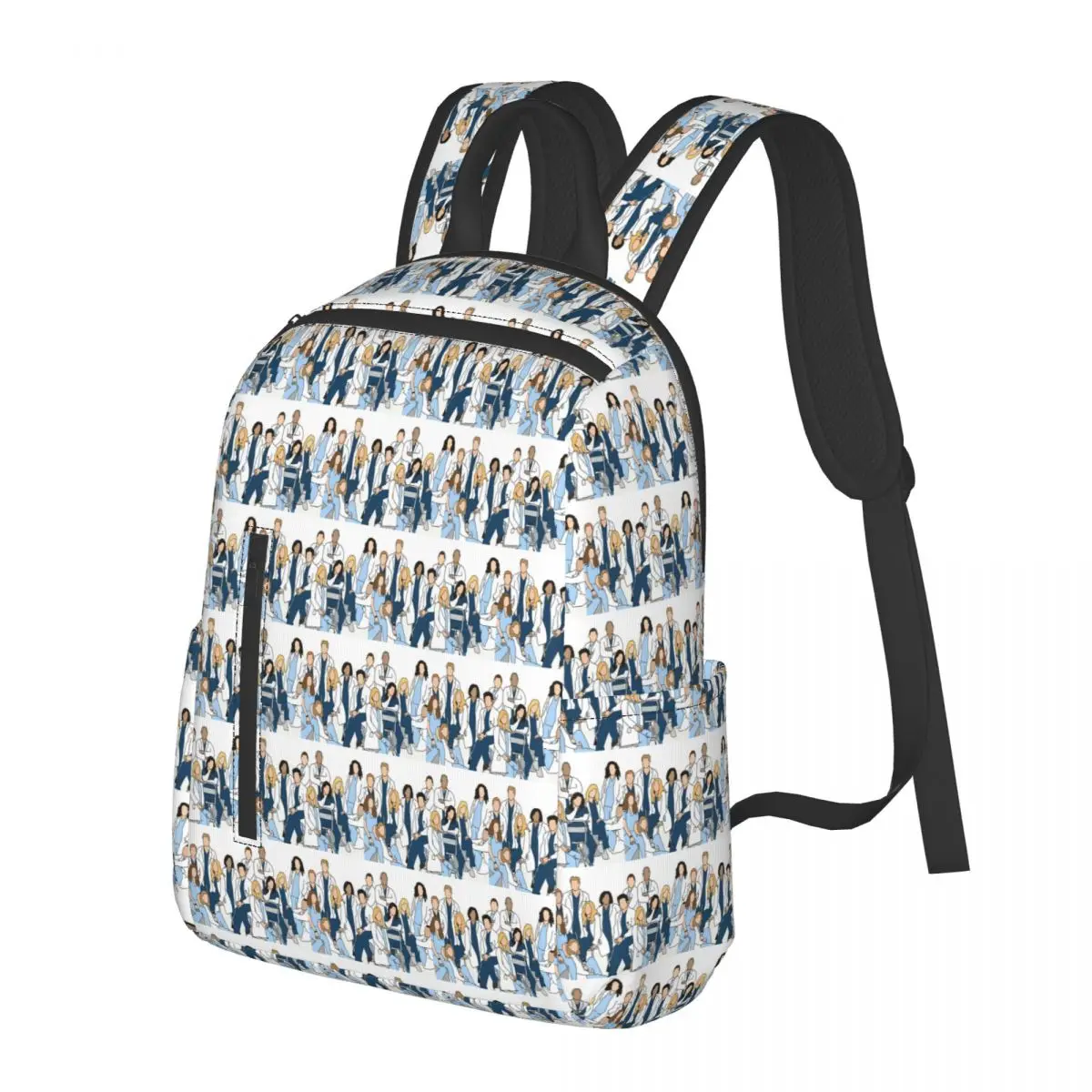 

Doctors 22 Student Backpack School Bag Hiking Travel Daypack for Men Women Bookbag Shoulder Bags