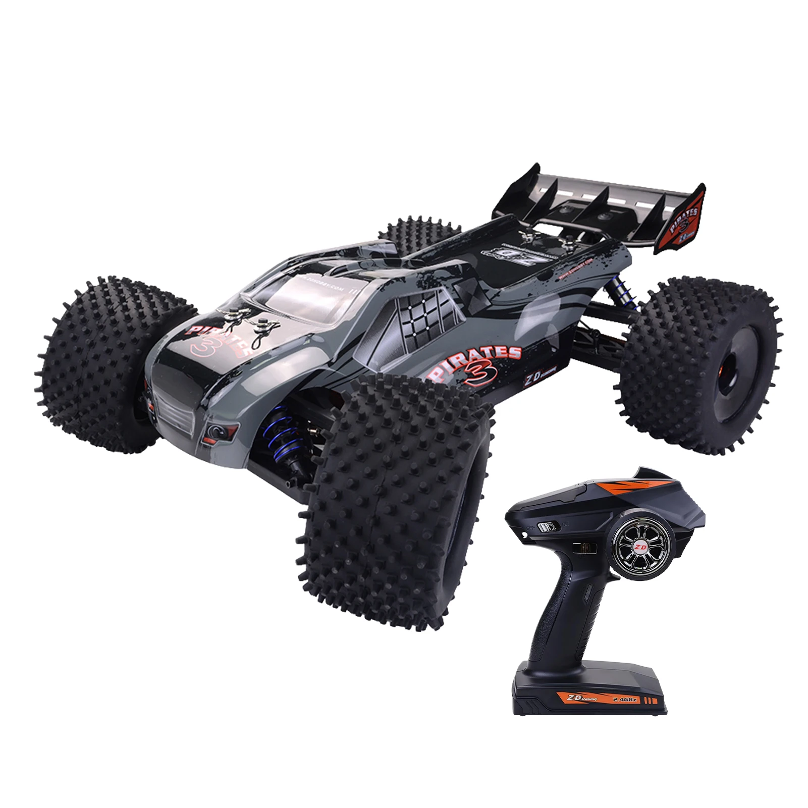 

ZD Racing 9021-V3 1/8 Full Scale RC Racing Car MT8 Pirates3 2.4G 4WD Brushless Truggy RTR/KIT 90km/h Electric RC Vehicle Model