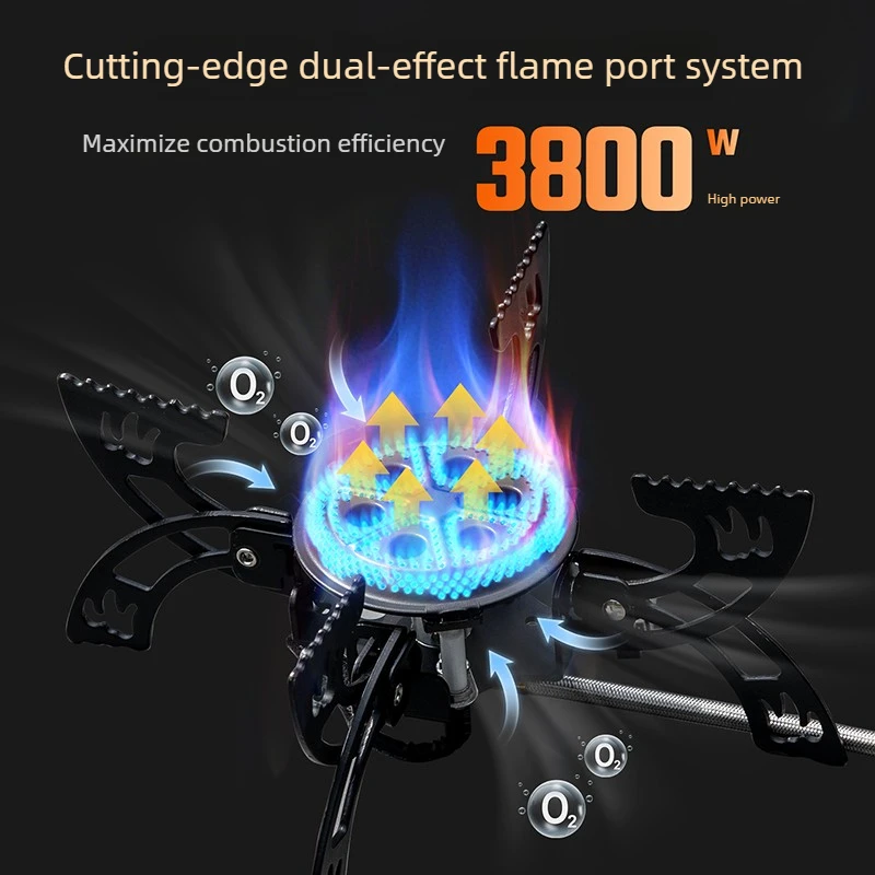 BUERK New UFO Stove Portable Folding Camping Stove Lightweight Windproof Outdoor Gas Burner For Camping Picnicking Travel - view 4