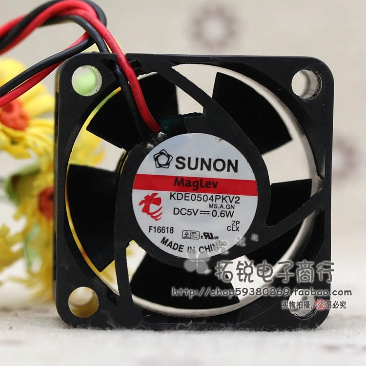 

Sunon KDE0504PKV2 5V 0.6W 4020 4CM Ultra-Quiet To USB Cooling Fan