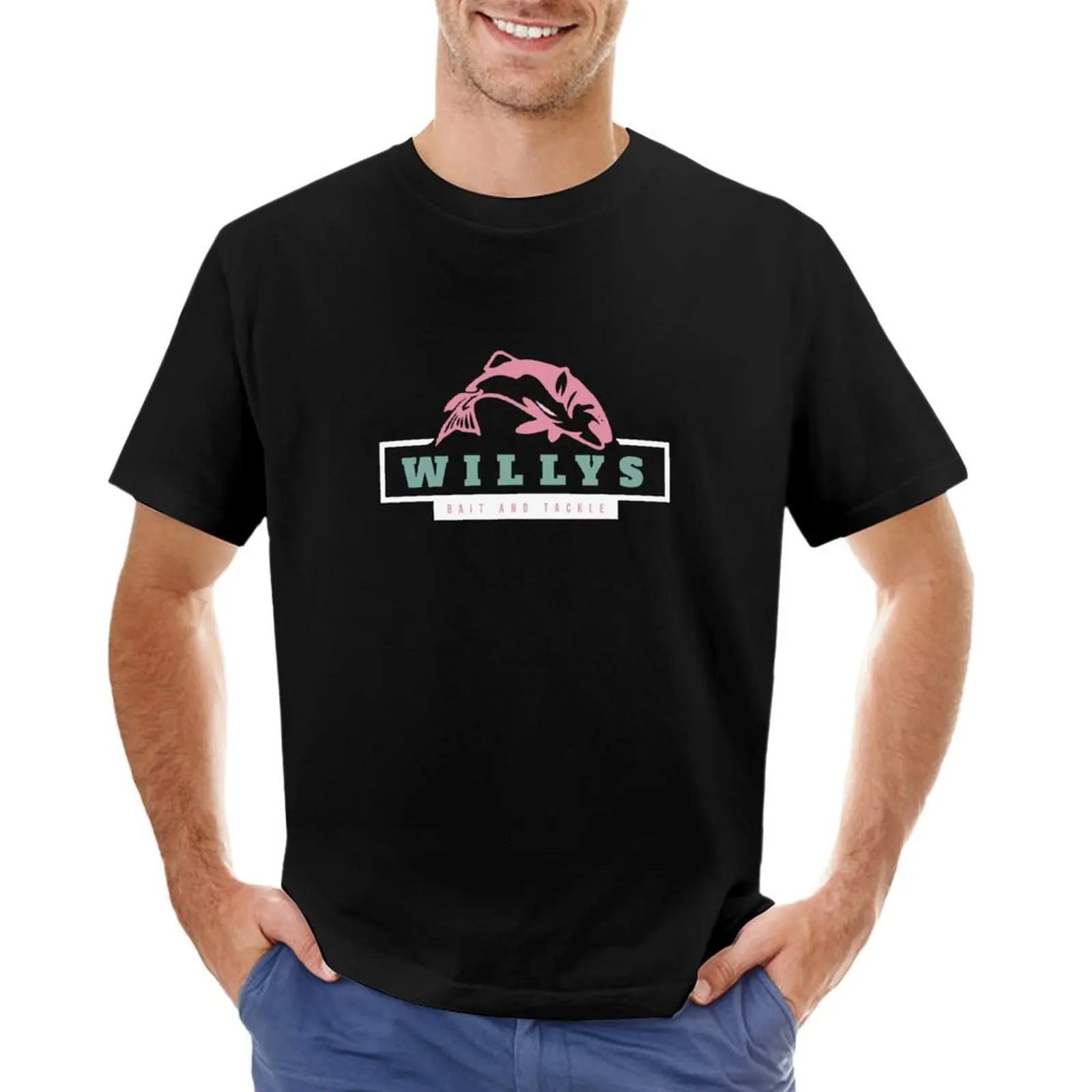 Willy s Bait And Tackle Store T Stardew Valley Inspired T-Shirt anime stuff anime plus sizes t shirts for men graphic