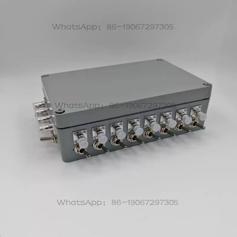 24-Way BNC 24-way Switch, Junction Box, Shielded Aluminum Shell, Length 240 Wide 160 High 75 Box, Die-casting