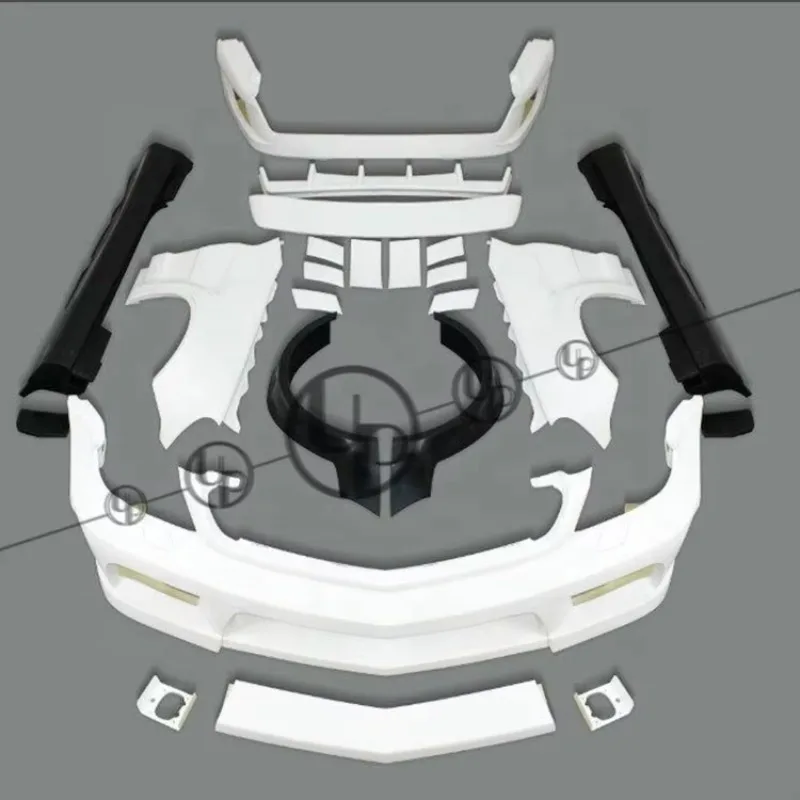 

STLFBody Kit for SL Class R230 SL200 SL300 SL500 SL550 Car Bumper Facelift to MiSha Style 2008~2011year