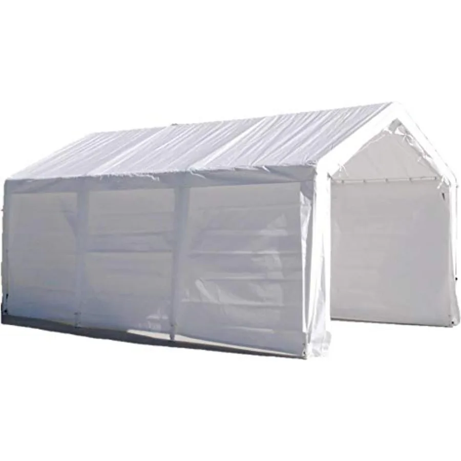 Canopy Portable Garage Fully Enclosed All Season Carport Canopy