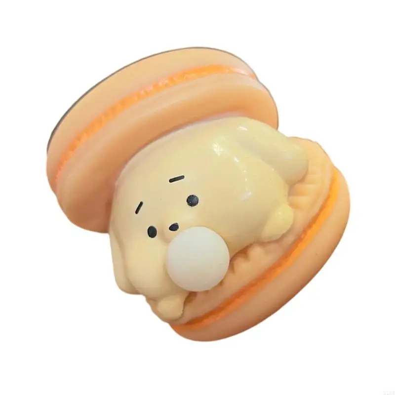 Soft bubble burger macaron serre jouet sûr