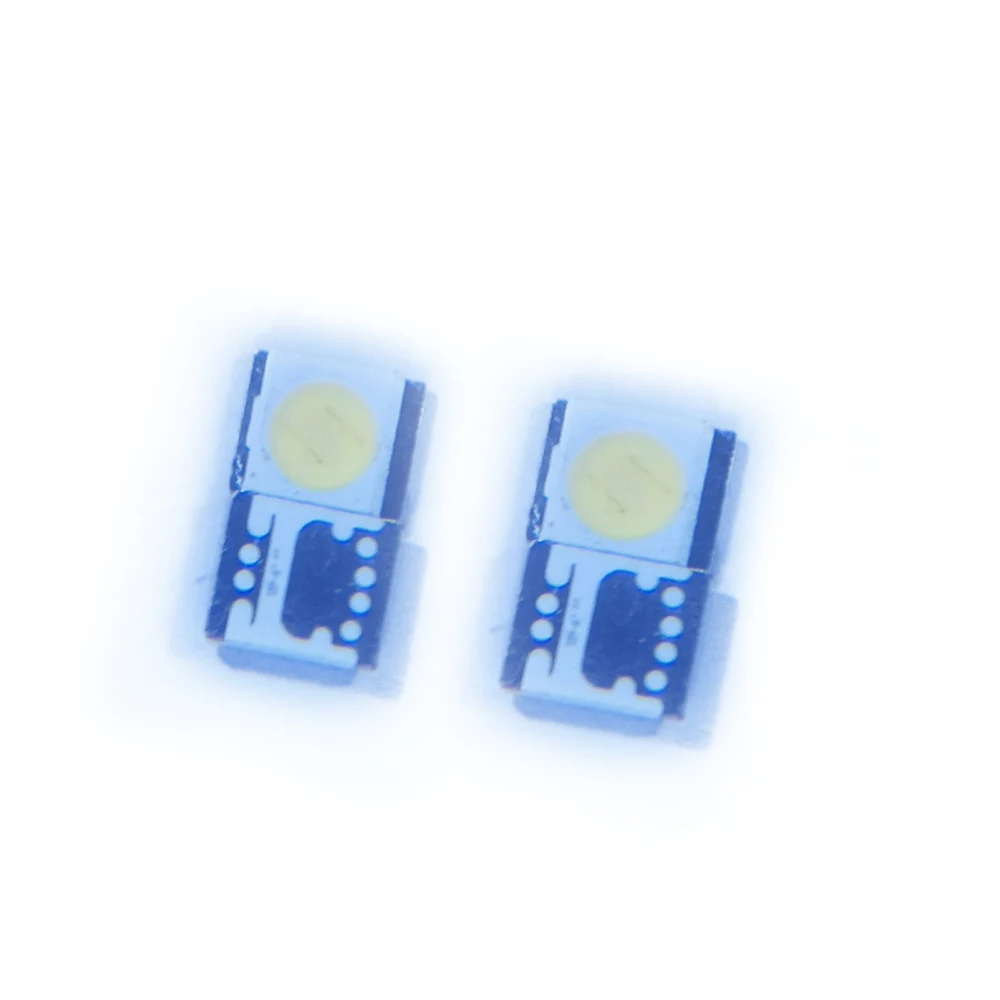 100PCS/Lot SMD LED 2835 3V 1W  Cold White 105LM 2.8*3.5MM For LG TV/LCD  Strip Backlight