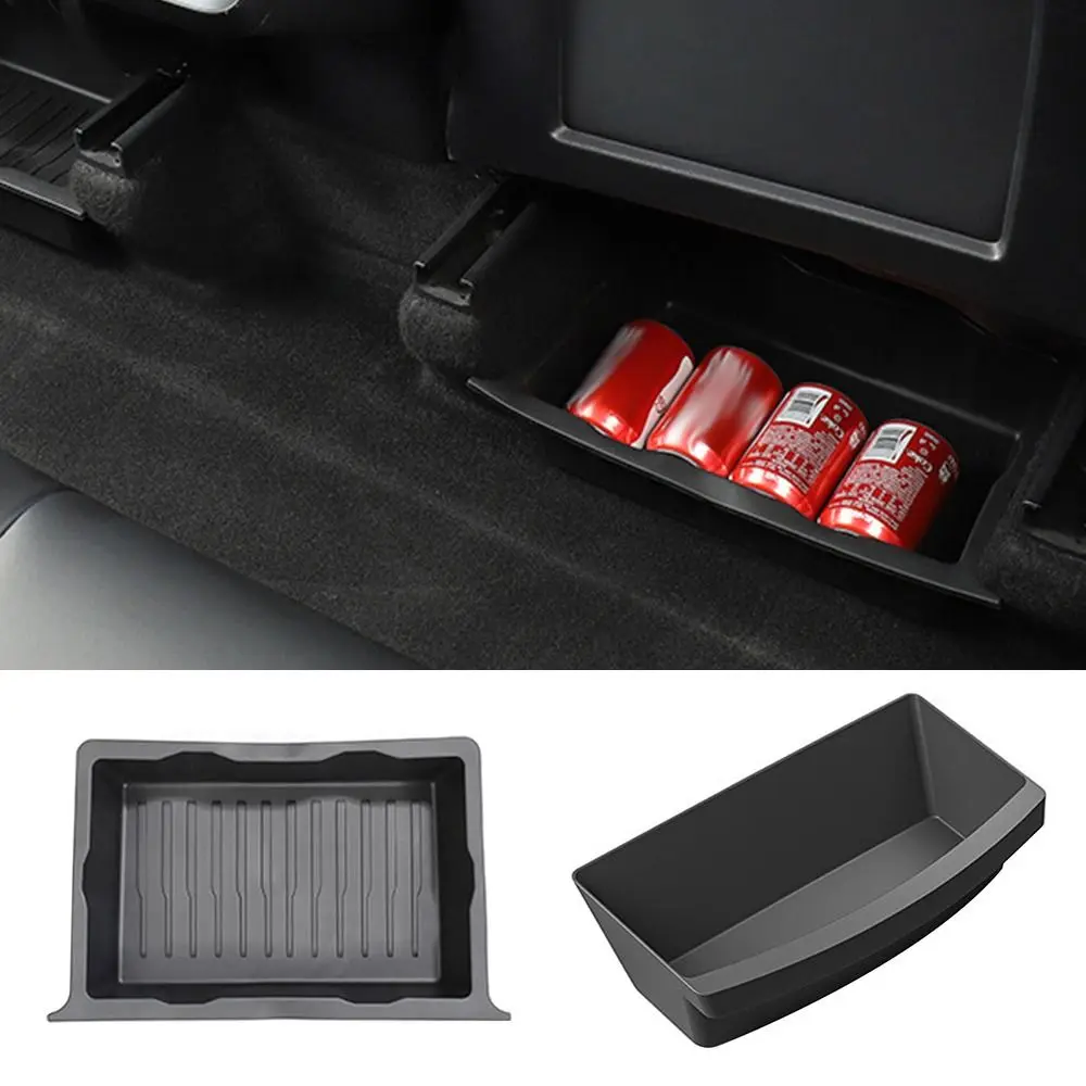 

Large Capacity Under Seat Drawer Heat-Resistant Front Seats Storage Storage Trays for Model Y 2025/2021-2024 Car Accessories
