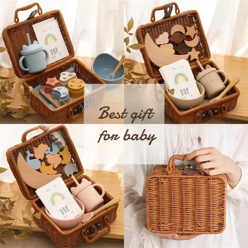 Eco-friendly baby tableware bib wholesale bisphenol a free silicone suction baby products feeding set baby bowl with spoon