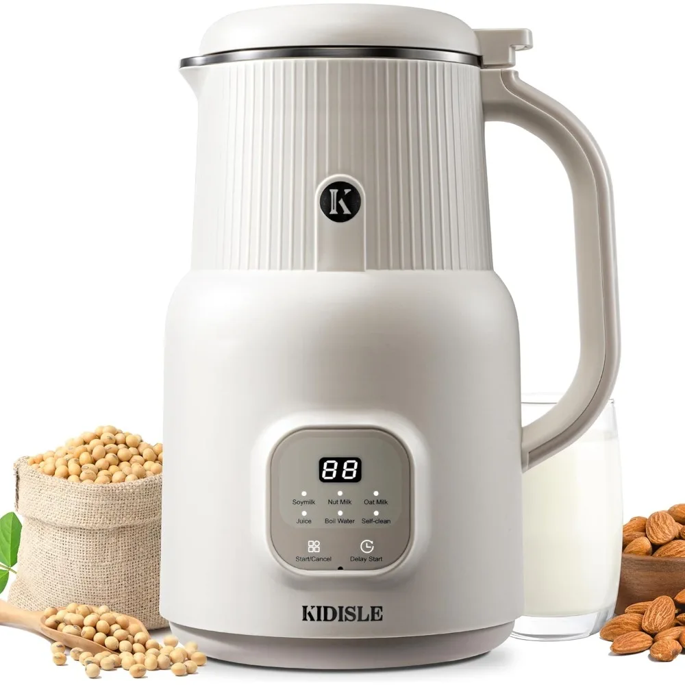 

2024 New Automatic Nut Milk Maker, 20oz Homemade Almond, Oat, Coconut, Soy, Plant Based Milks