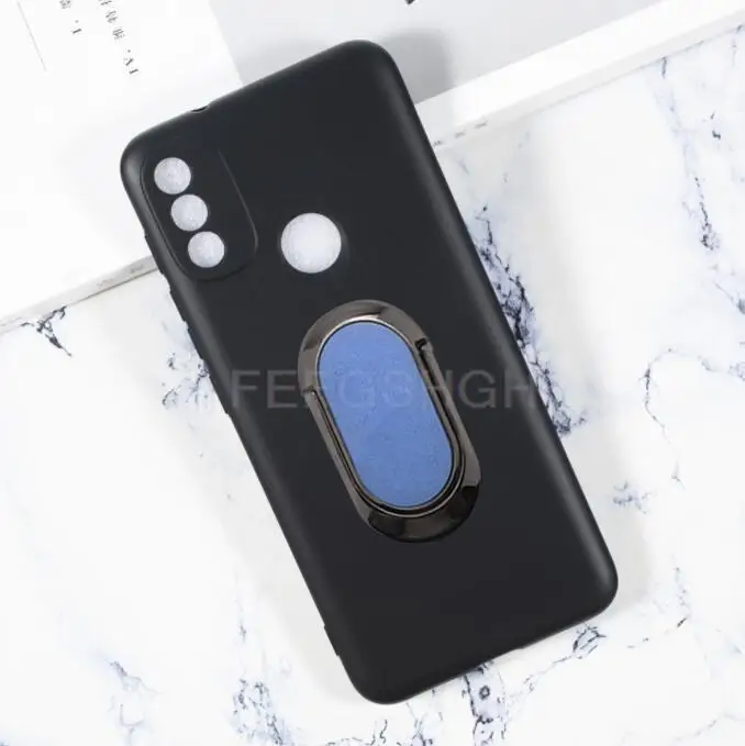 For Motorola Moto E20 E30 E40 XT2155 lcd XT2155-1 Back Ring Holder Bracket Phone Case Smartphone TPU Soft Silicone Cover