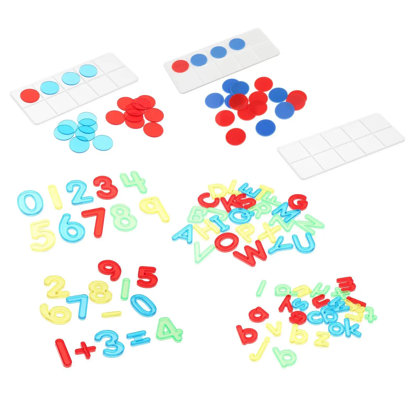 Juguetes de matemáticas Conteo de números, juguetes del alfabeto para actividades de jardín de infantes, aula, niñas y niños