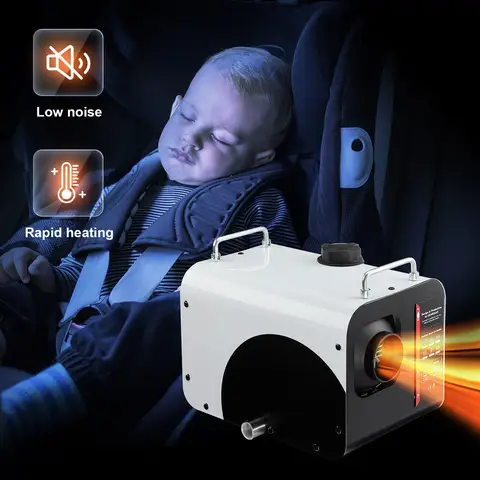 Upgraded 8KW Diesel Air Heater 110V AC 12V DC bluetooth APP Control Heating D 10 best sales heater 12v - №6