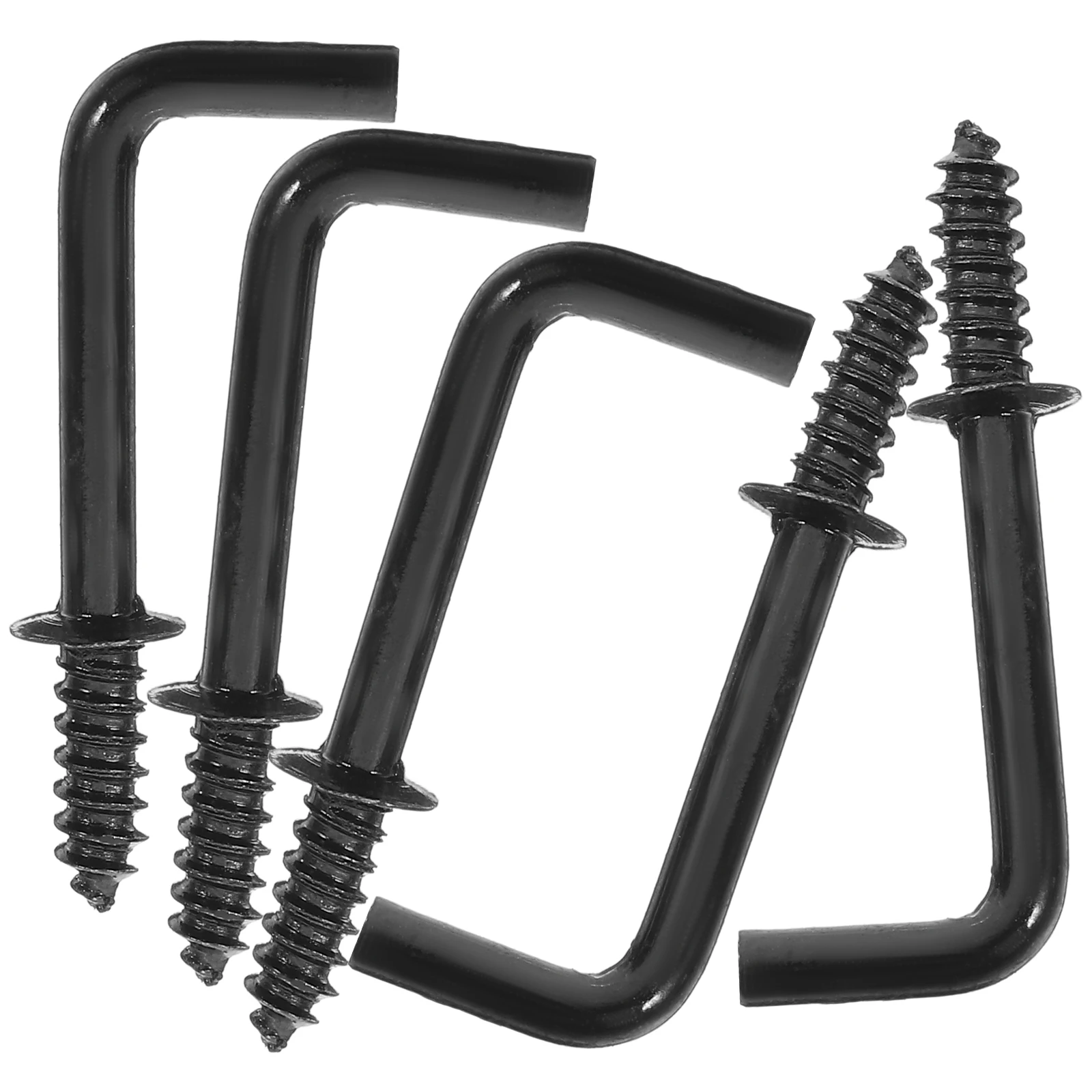 

100pcs Right Angle Hook Metal Screws Brass Plated Iron Hanging Gold Small Decoupling Self Tapping Secure Fixing Jewelry Hooks