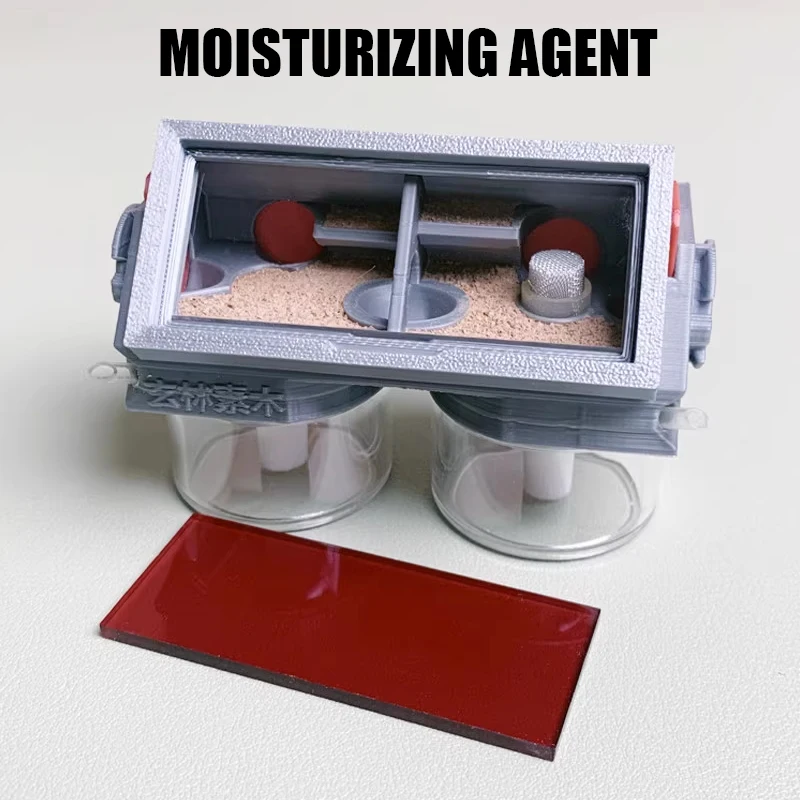 ثلاثية الأبعاد الاكريليك النمل مزرعة القمر القلعة عش النمل الجبس القائمة على ملموسة بيت النمل الكبير ورشة عمل الحيوانات الأليفة مع ساحة النمل بيت النمل #2