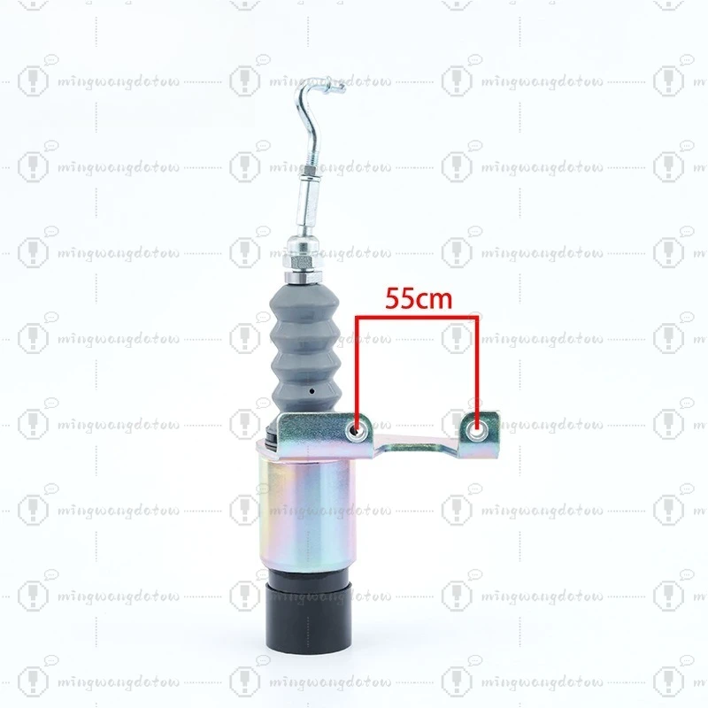 1751ES SA-3765-12 SA-3765-24 Fuel Shutdown Solenoid 12V 24V Diesel Engine Replacement Part Fuel Cut Solenoid for Power