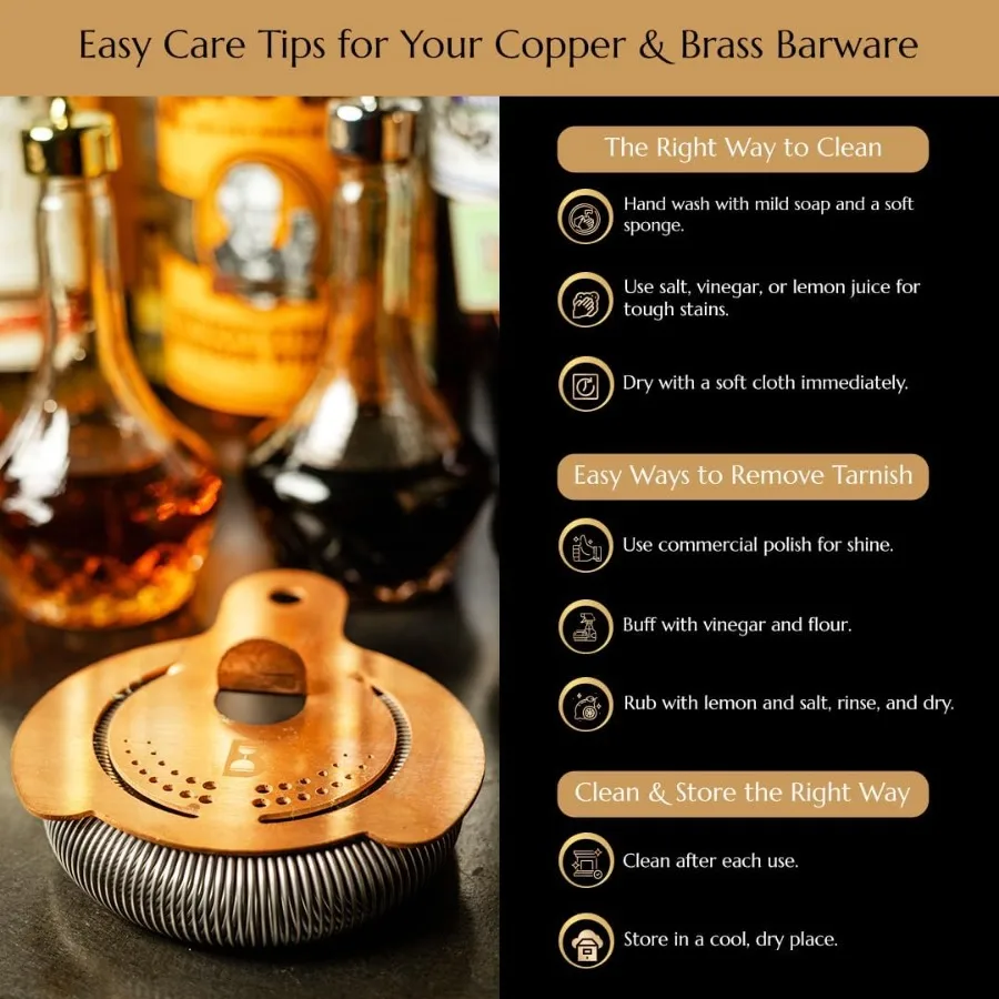 5 Piece Cocktail Kit by Premium Bartender Gift Set Includes Weighted 2 Piece Boston Shaker Hammered Bell Jigger Hawthorne Strai