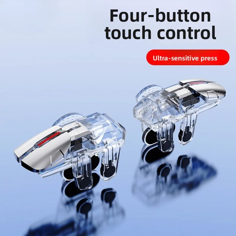 Ultra sensitive four finger combo six finger combo, Apple specific mobile game button assistant