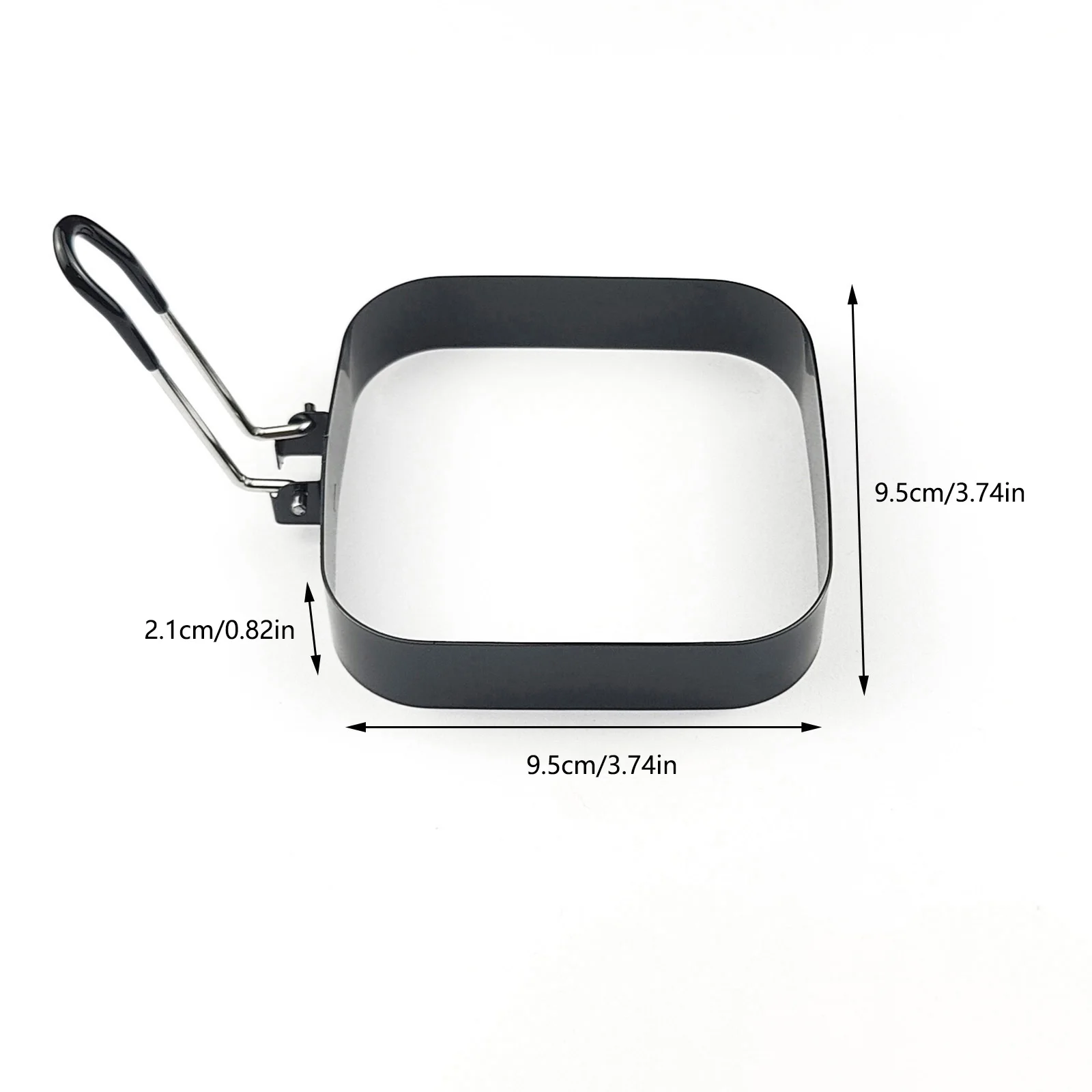 19 styles Stainless Steel Egg Ring Non-Stick Egg Ring, McMuffin, Sandwiches, Frying Or Shaping Eggs, Household Breakfast Cooking