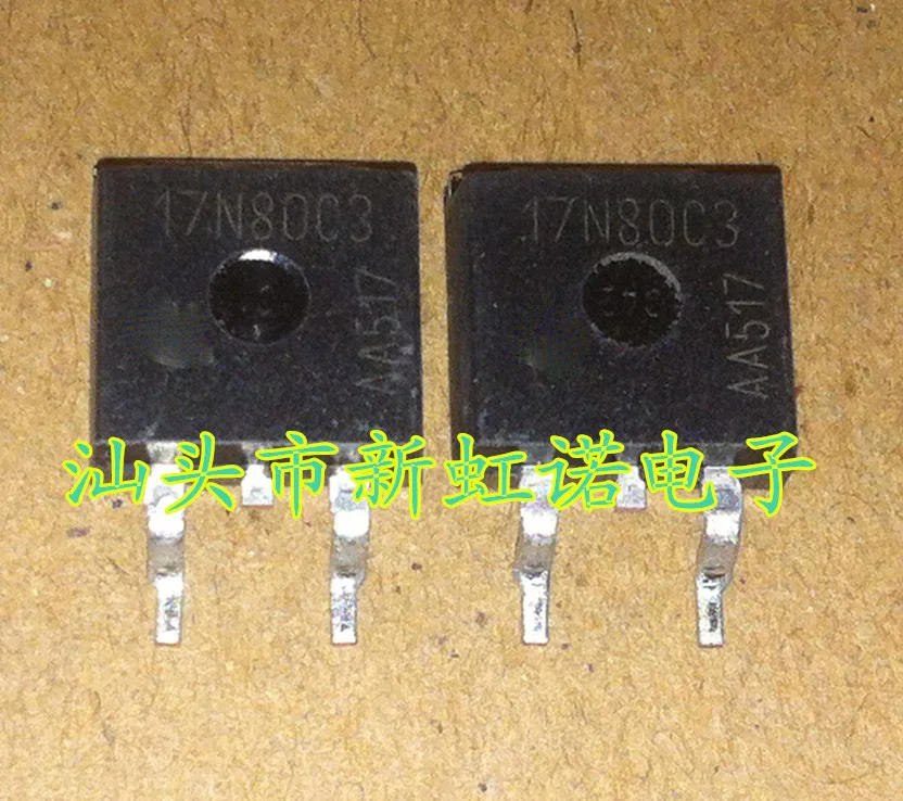 5 Pçs/lote Novo Original 17N80C3 TO-263 Triodo Circuito Integrado de Boa Qualidade Em Estoque Em Estoque
