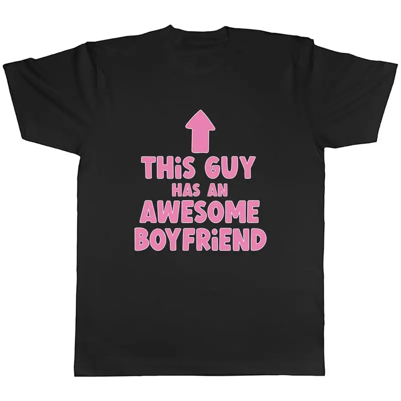 

This Guy Mens T-Shirt Has an Awesome Boyfriend Gay Pride Valentine's Tee Gift