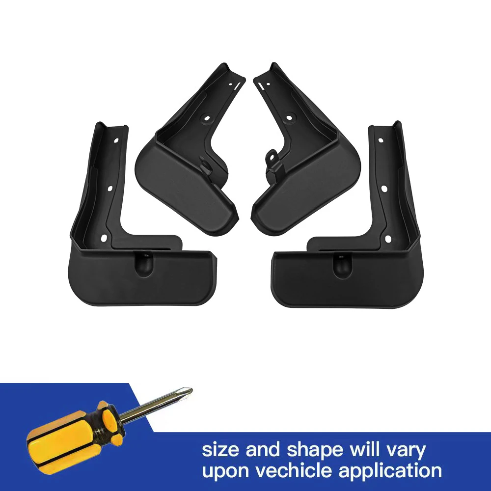 4Pcs Mudflaps Front & Rear Mudguard Splash Guards Fender Mudflaps for CHANGAN Changan CS75 PLUS 2023 Third Generation