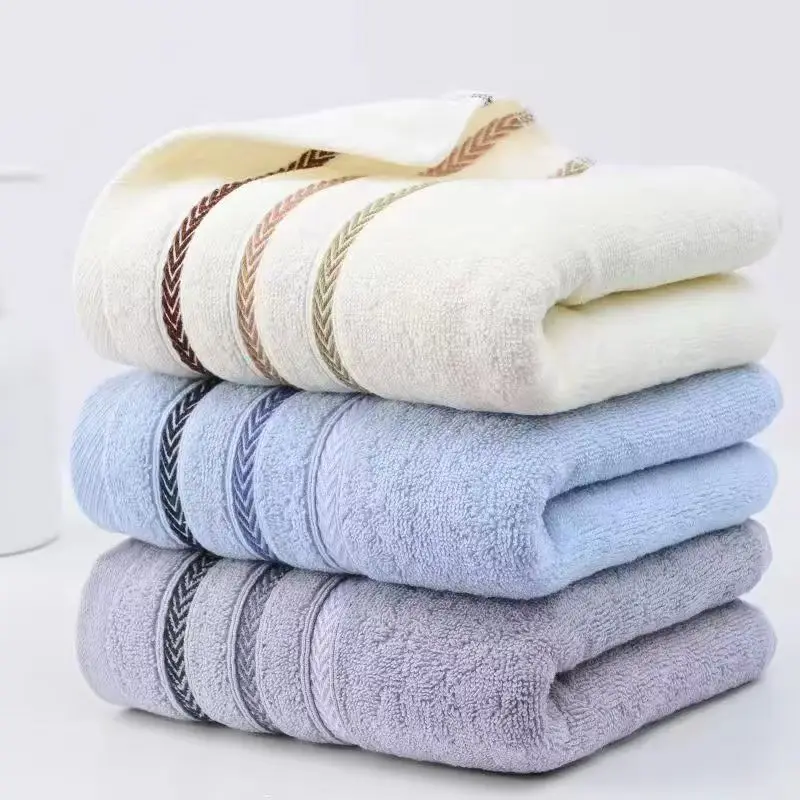 3/4pcs Thicken Soft Bathroom Hand Towels Solid Cotton Super Absorbent Hand Towel Face Hand Towel Home Hotel Towel Sets 30x70cm