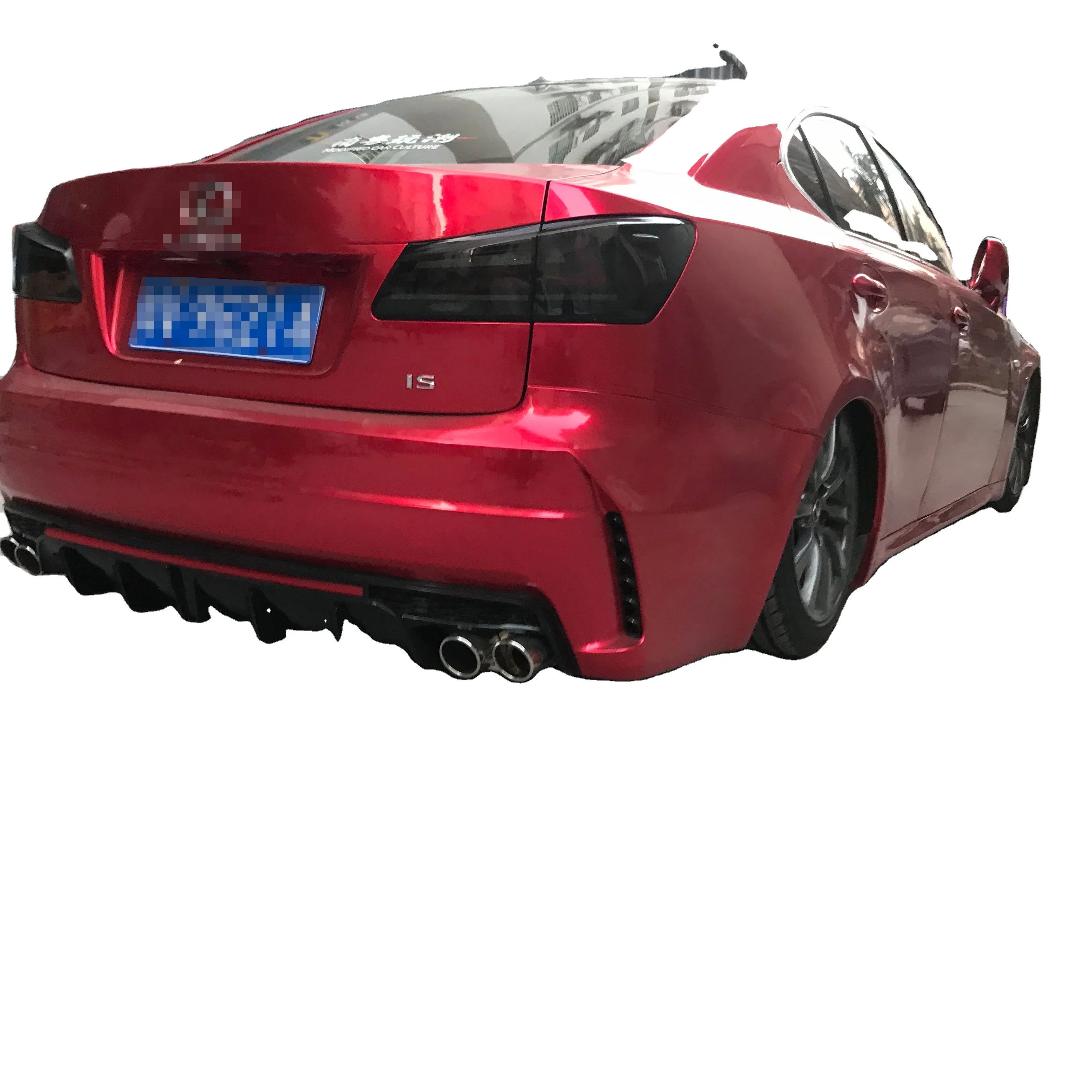 

Auto Parts Pu Rear Bumper Lip Diffuser For Lexus 2006-2012 Is250 Is350