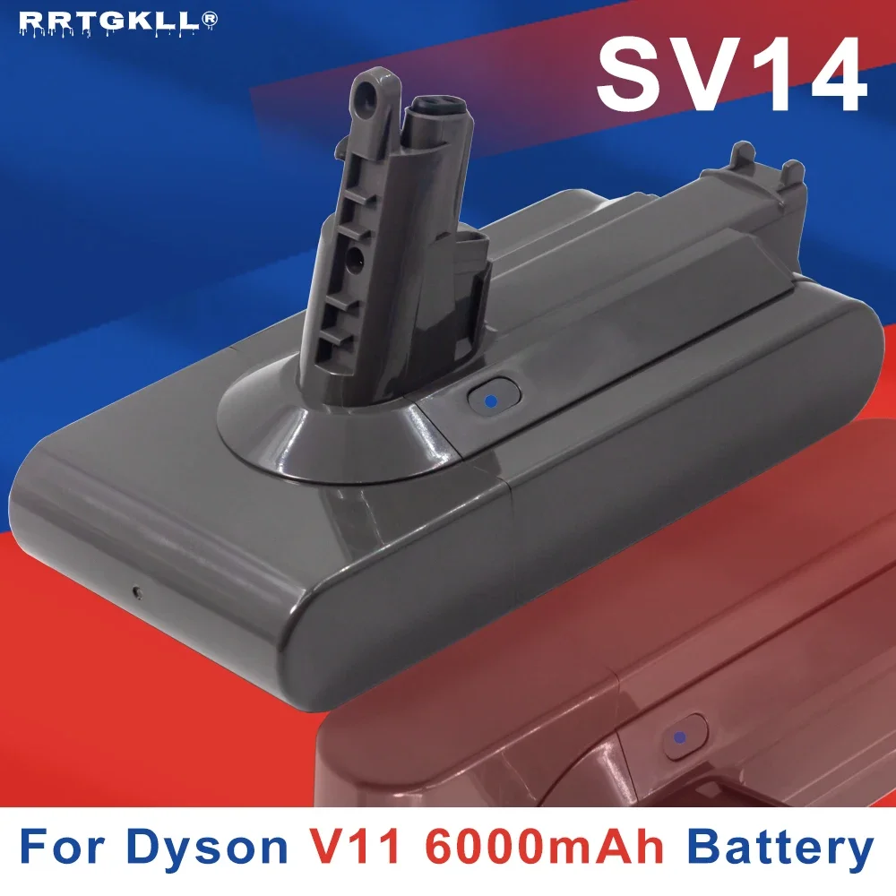 25.2V 6.0Ah SV14 Battery for Dyson Vacuum Cleaner Lithium Ion Battery Model V11, Absolute SV14 970145-02 21700 Brand New Battery