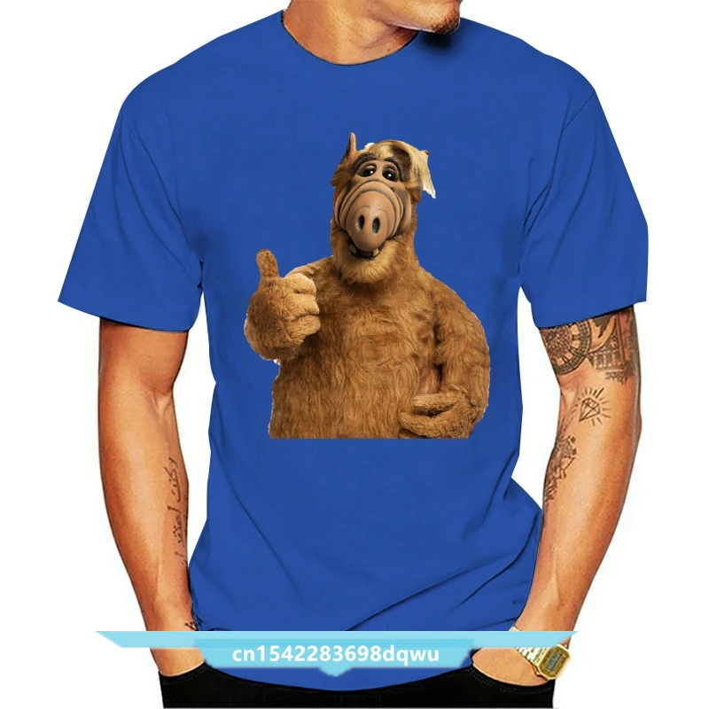 

Grid Shirt Man Boy ALF TV Series Television Years 80 90 Nerd T-Shirt