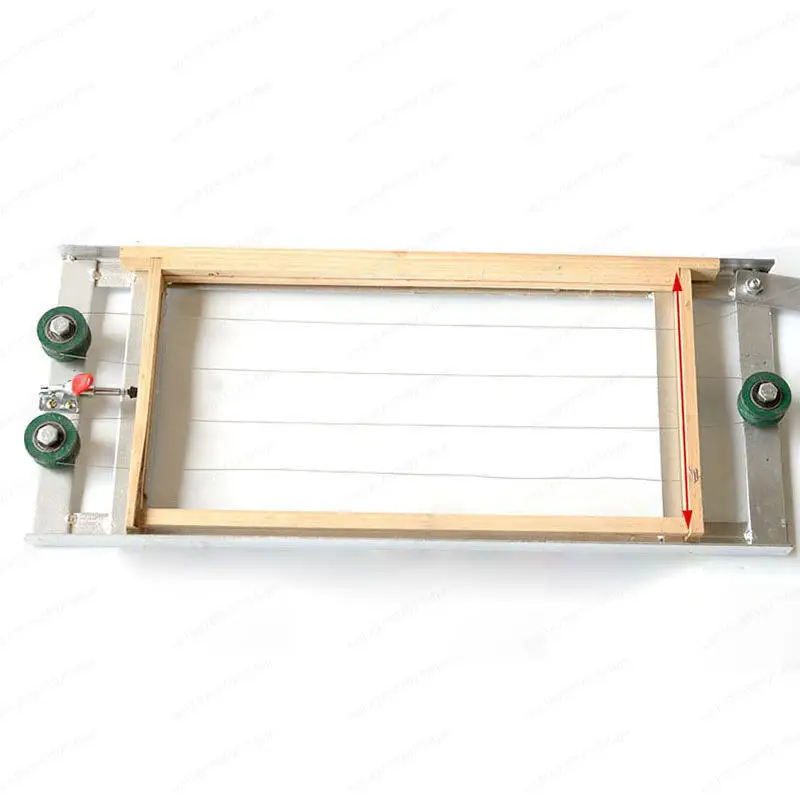 Professional Beehive Frame Wire Embedder, Pneumatic Clamping & Electric Heating for Nest Foundation, Beekeeping Tool