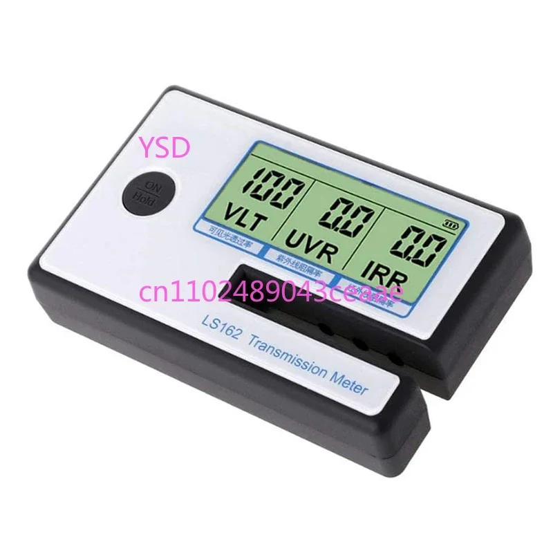 Portable 3 in 1 Window Tint Meter Solar Film Transmission Meter with UV IR Rejection Visible Light Transmittance Meter