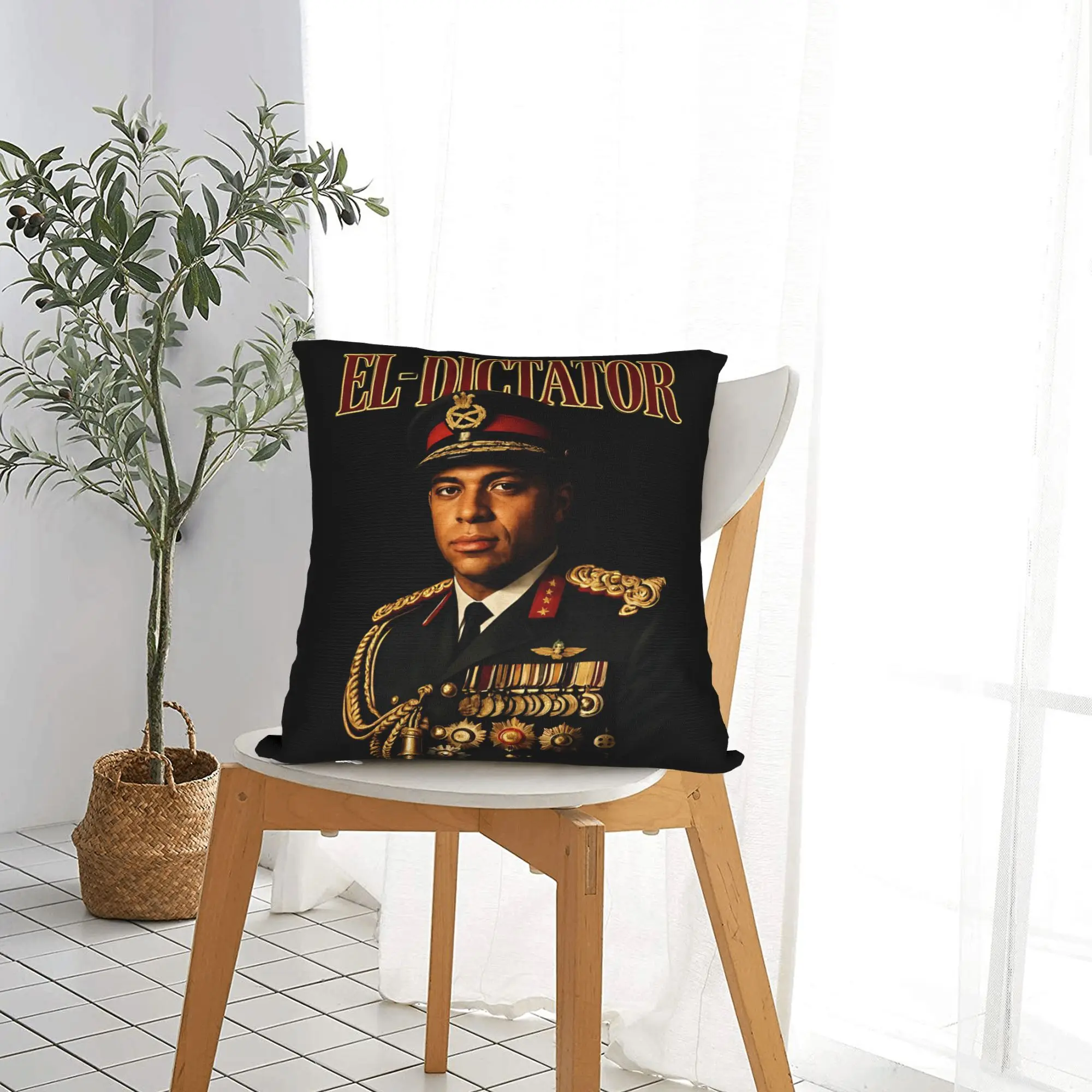M-Mbappes General  Square Pillow Cases  Cushion Covers Funny Zipper Decorative Pillowcase for Bed 18
