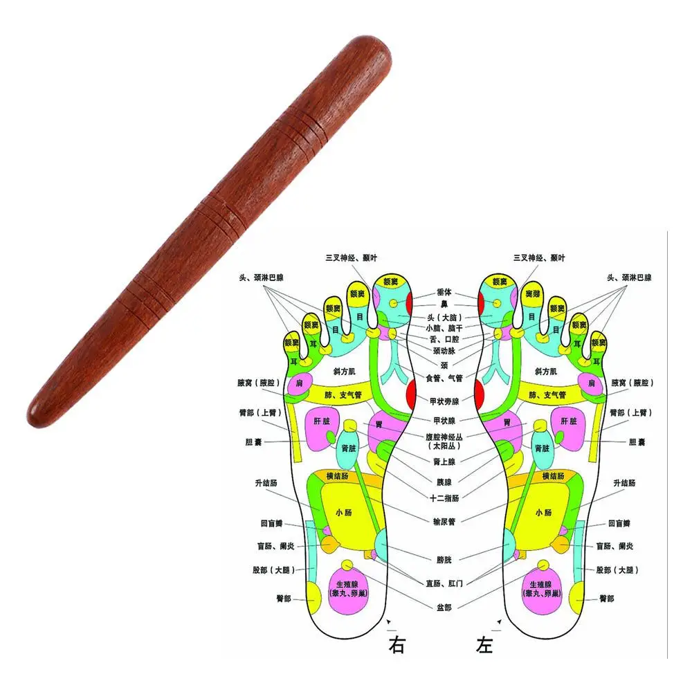 1Pc Nuttige Fysiotherapie Voeten Massage Pulse Ontspanning Massage Tool Voetmassage Stick Pijn Gezondheidszorg