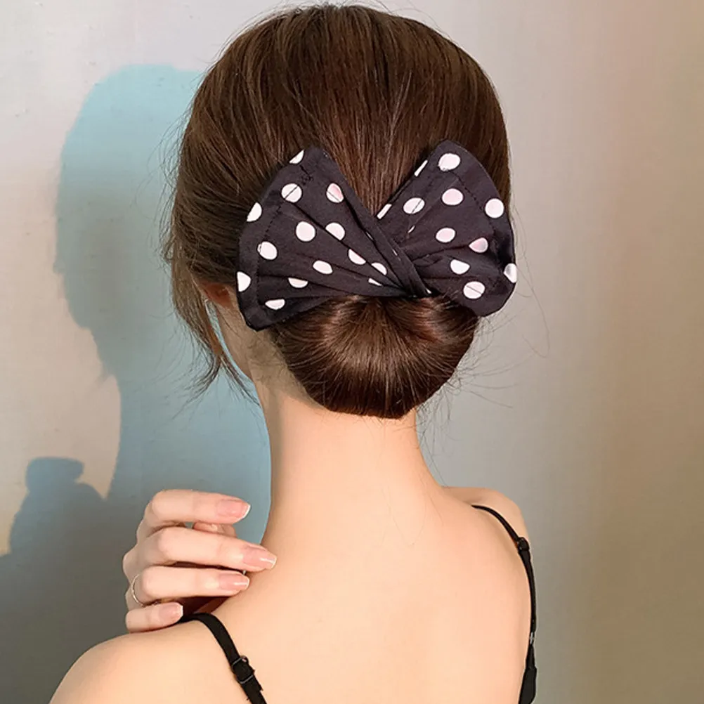3Pcs Hair Bun Shaper Easy to Use Roll Inward Twist Secure Bun Styling Accessory for Women Girls Travel