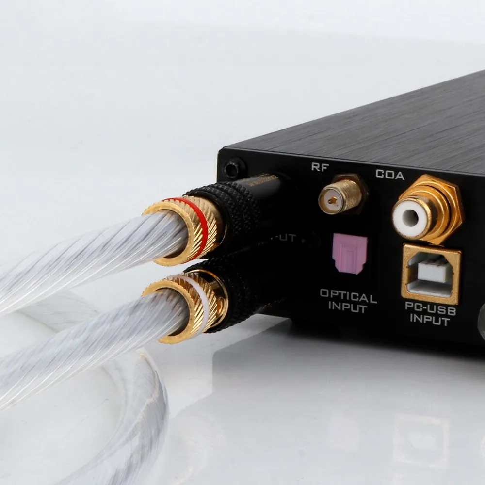 كابل صوت RCA مطلي بالفضة ، 2RCA إلى 2RCA ، كابل ربط للمسرح المنزلي ، دي في دي ، تلفزيون ، مكبر للصوت ، مشغل سي دي ، زوج ، 5N