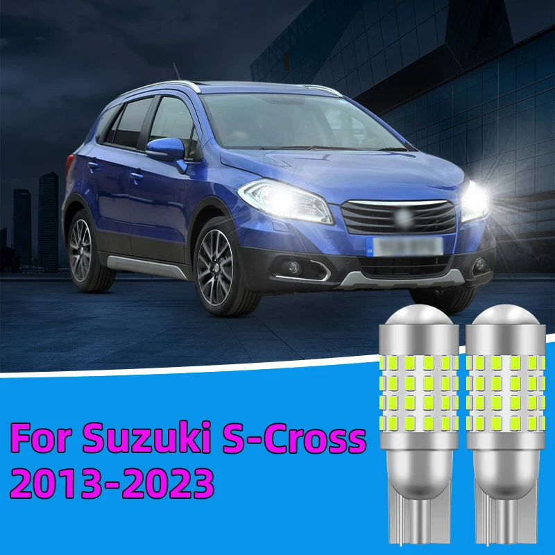 

2PCS For Suzuki S-Cross 2013-2023 Car T10 Led Traffic Bulb width light side marker position Signal Lamp 12V24V Clearance Lights